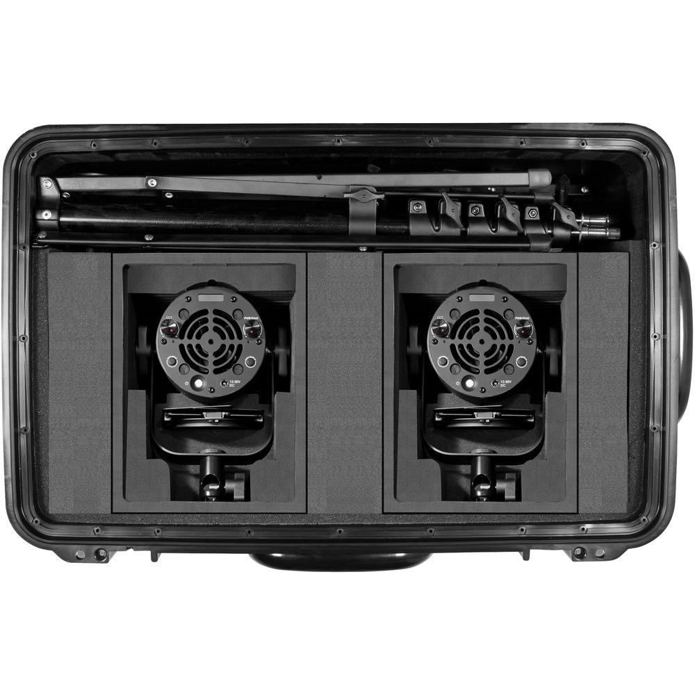 Fiilex K201P P360 Pro 2-Light LED Interview Travel Kit