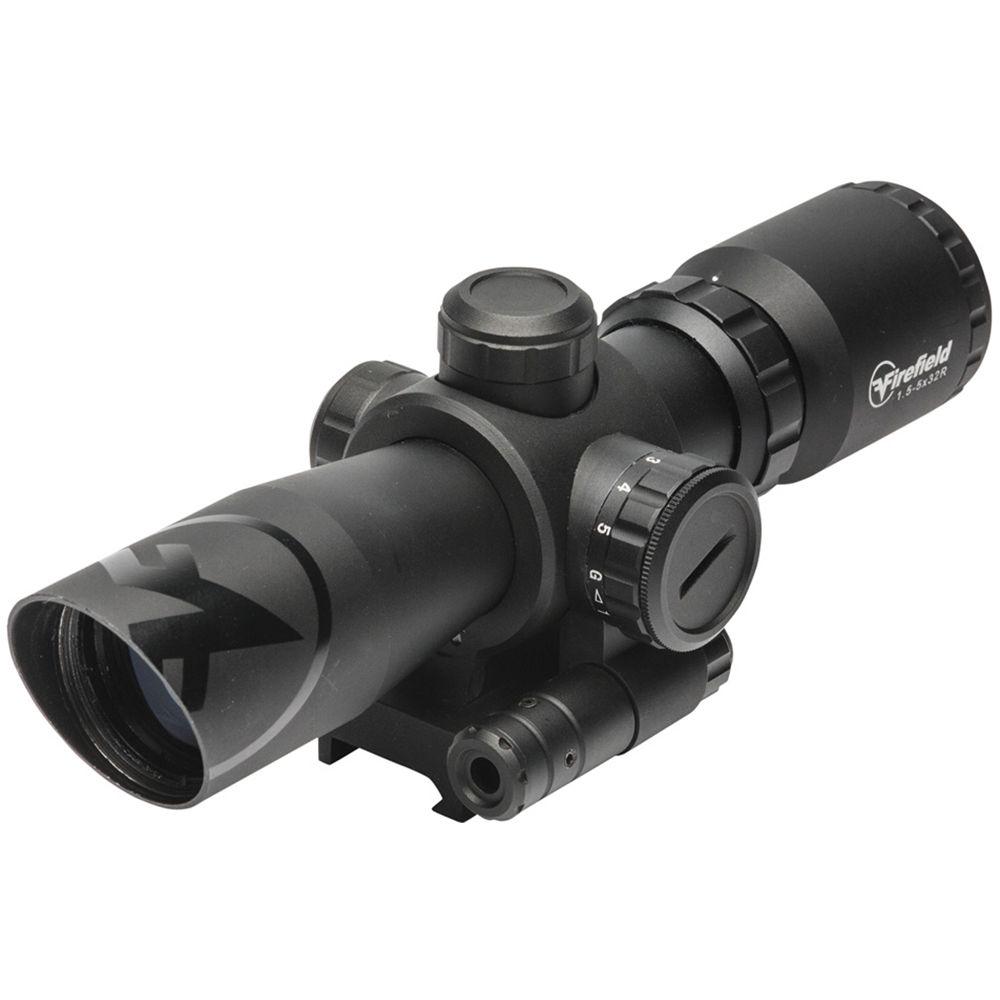 Firefield 1.5-5x32 Barrage Riflescope with Red Laser