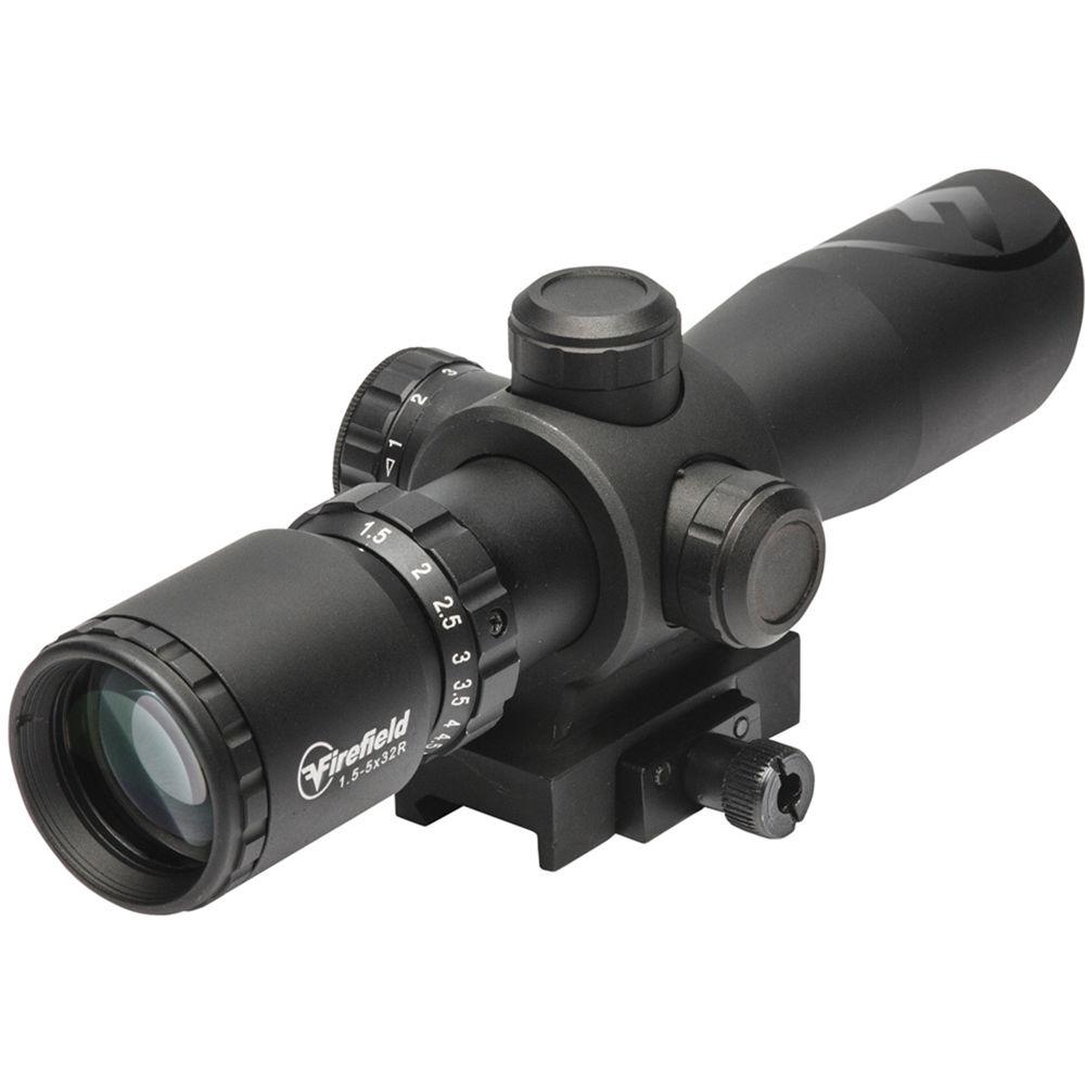 Firefield 1.5-5x32 Barrage Riflescope with Red Laser