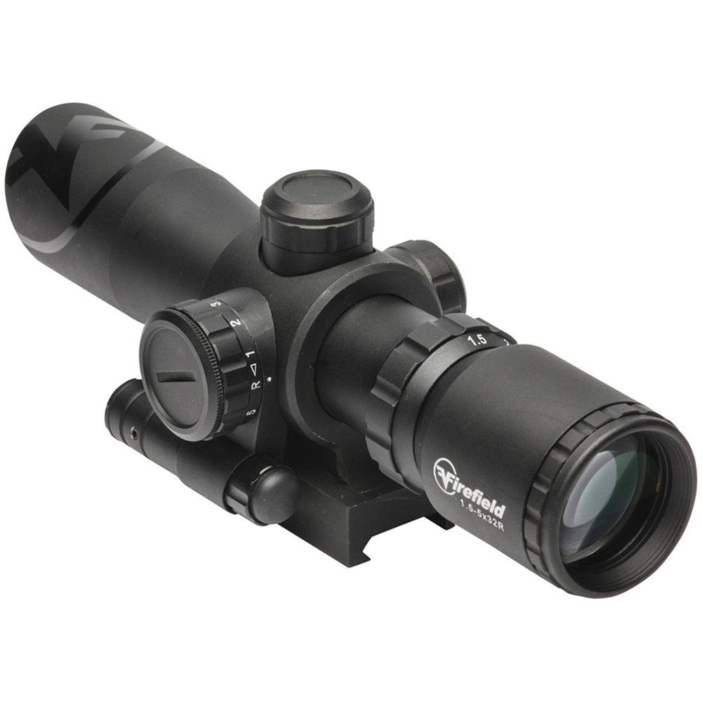 Firefield 1.5-5x32 Barrage Riflescope with Red Laser