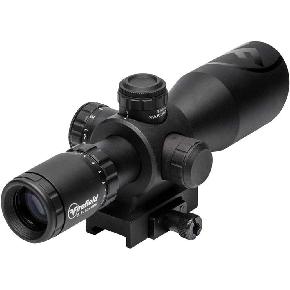 Firefield 2.5-10x40 Barrage Riflescope with Red Laser