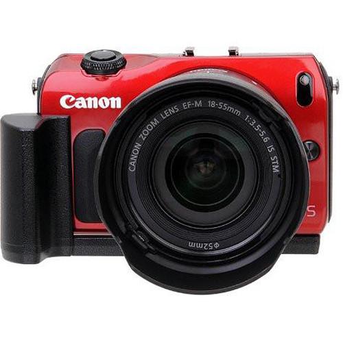 FotodioX Pro Camera Kit for Canon EOS M Camera with Grip and Lens Hood for Canon EF-M 18-55mm Lens