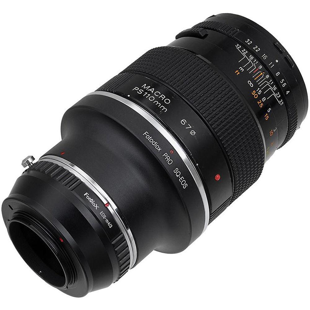 FotodioX Pro Mount Adapter for Bronica SQ-Mount Lens to Micro Four Thirds Camera