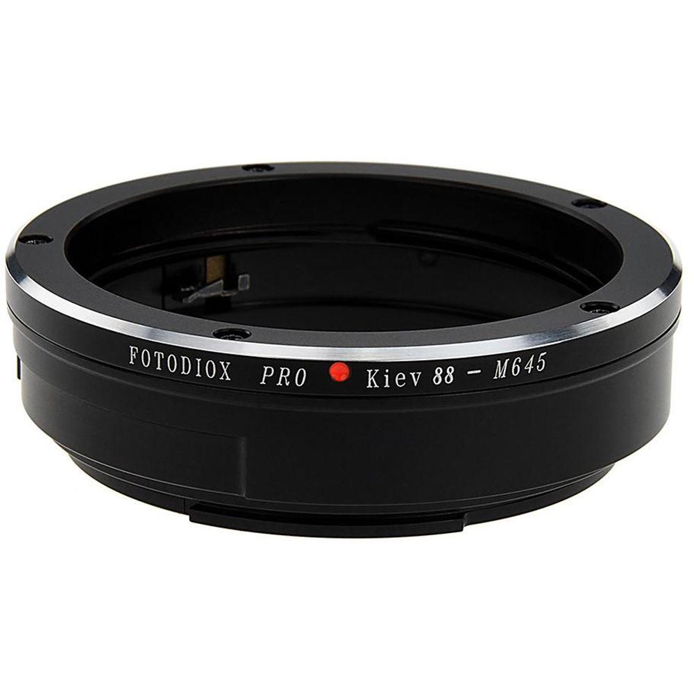 FotodioX Pro Mount Adapter for Kiev 88-Mount Lens to Mamiya 645-Mount Camera