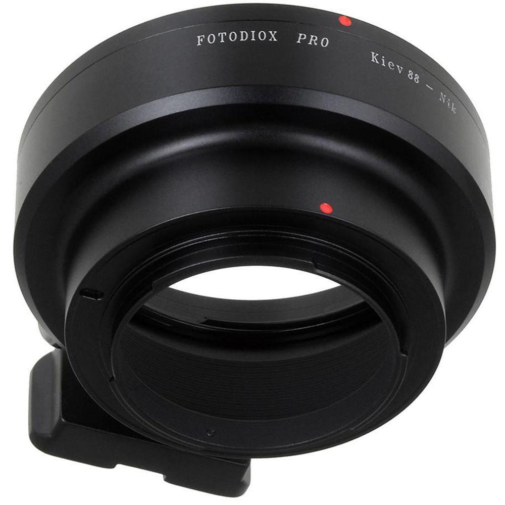 FotodioX Pro Mount Adapter for Kiev 88-Mount Lens to Nikon F-Mount Camera