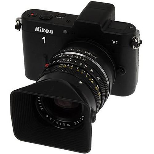 FotodioX Pro Mount Adapter for Leica R-Mount Lens to Nikon 1-Series Camera