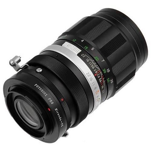FotodioX Pro Mount Adapter for Miranda Lens to Pentax K-Mount Camera