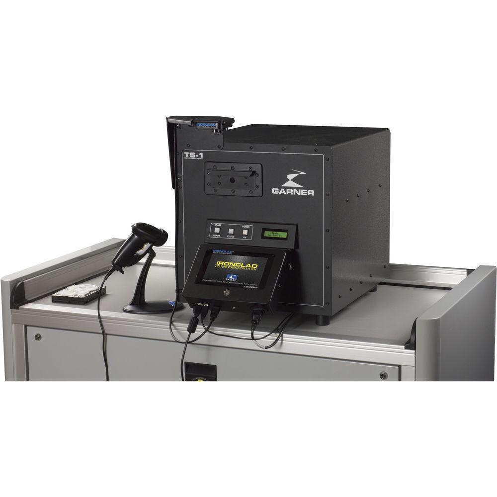 Garner TS-1 Hard Drive Tape Degausser & IRONCLAD Erasure Verification Kit