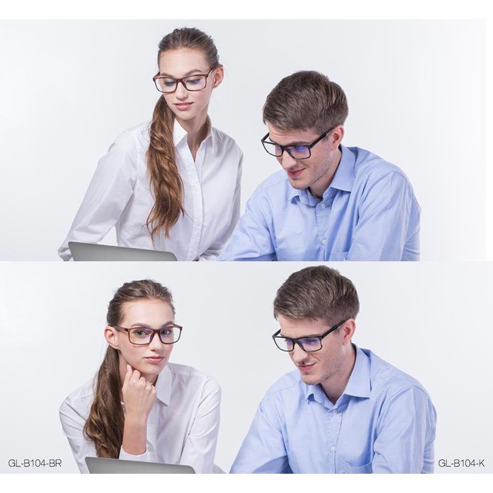 HornetTek HT-GL-B104-BR Blue-Light Blocking Glasses