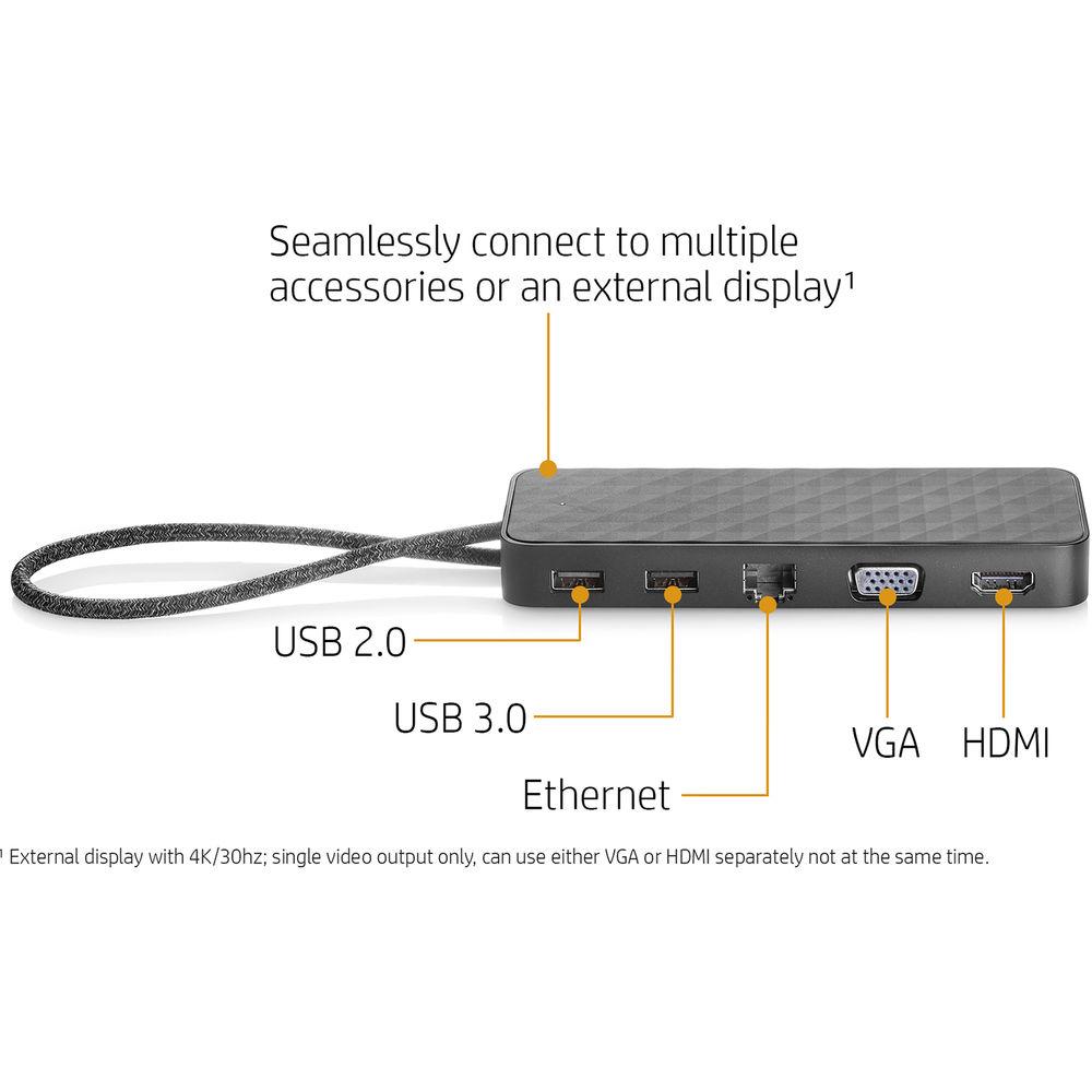 HP Spectre USB Type-C Travel Dock