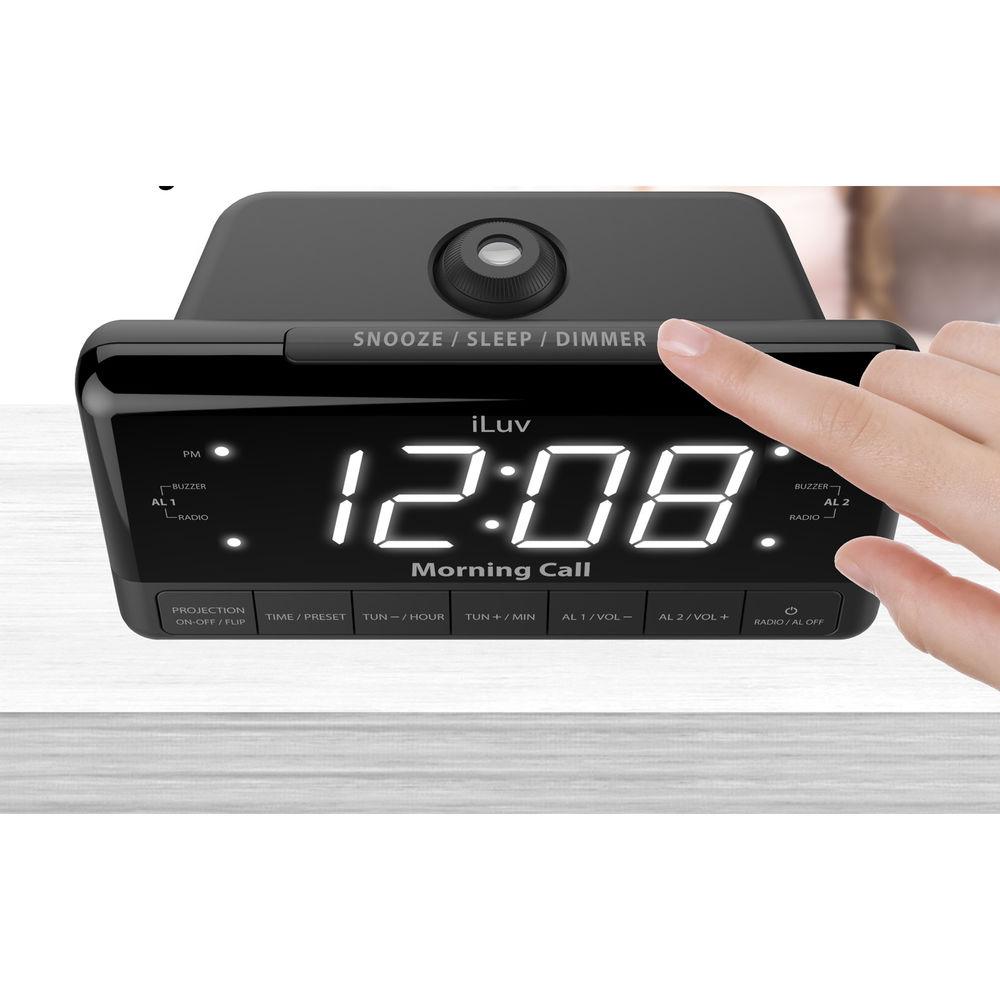 iLuv Morning Call 3 Projection Clock Radio