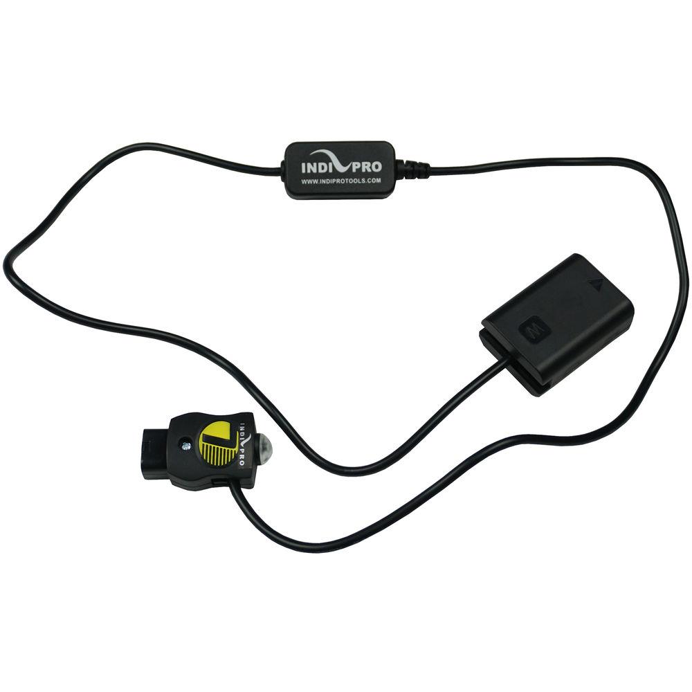 IndiPRO Tools SAFETAP to Sony NP-FW50 Regulated Dummy Battery Cable