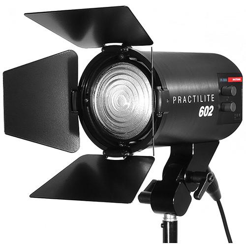 Kinotehnik Practilite 602 LED Bi-Color Fresnel 2-Light Kit with Case