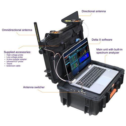 KJB Security Products Delta X 100 12 Spectrum Analyzer
