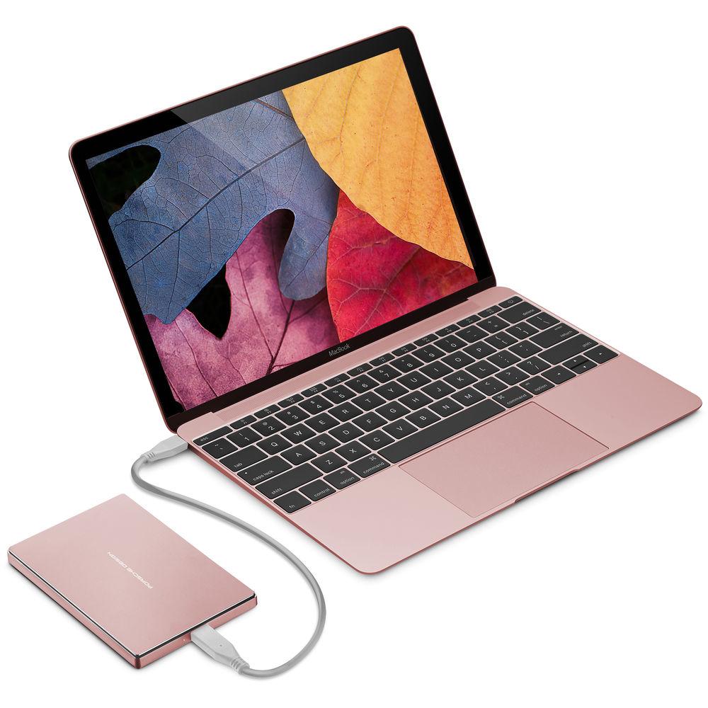 LaCie 2TB Porsche Design USB 3.0 Type-C Mobile Drive