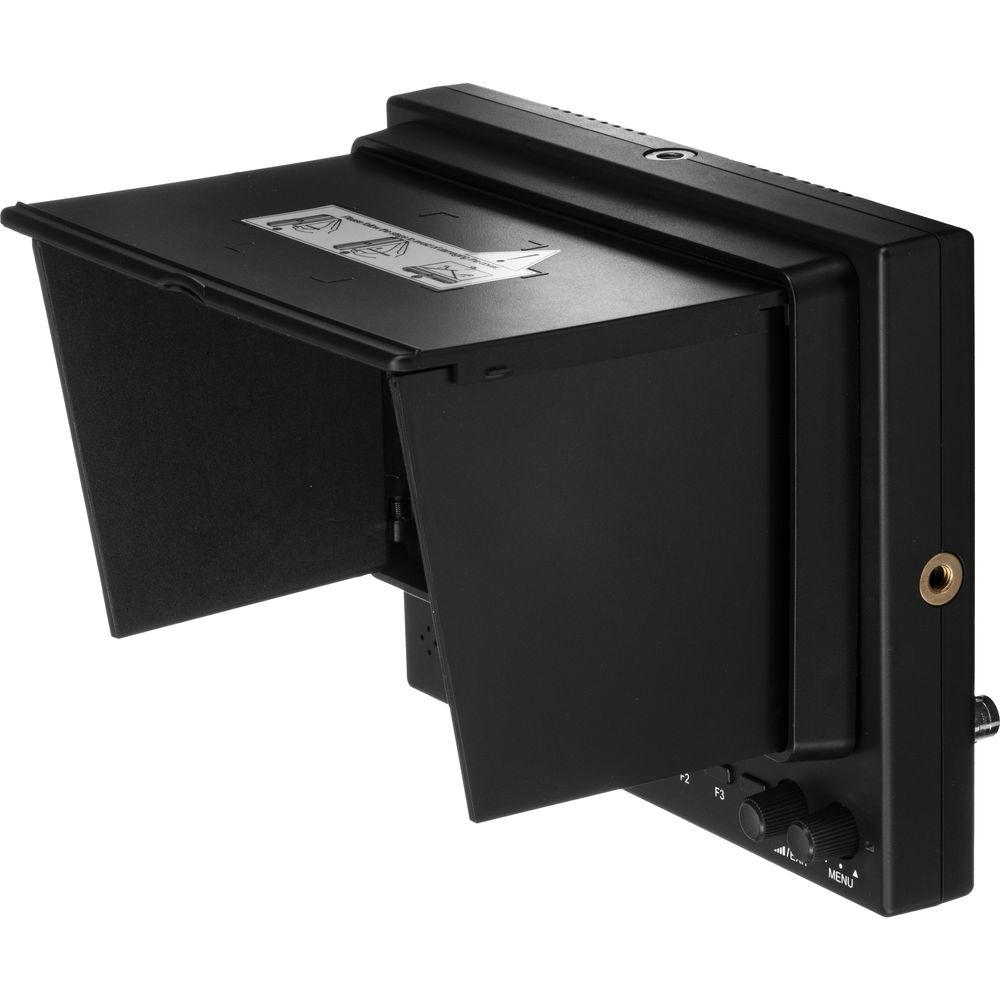 Laizeske 7" 1024 x 600 3G-SDI HDMI Camera-Top Field IPS Monitor with Peaking Focus