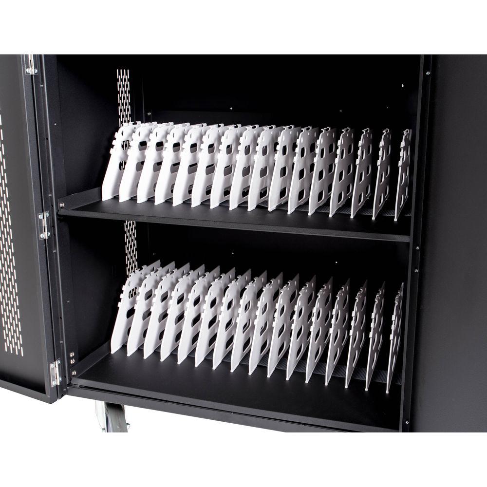 Luxor 32 Laptop Tablet Smart Charging Cart