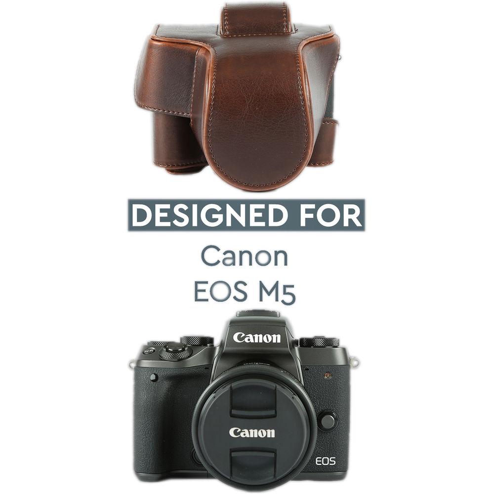MegaGear Ever Ready Protective Case for Canon EOS M5 with 15-45mm