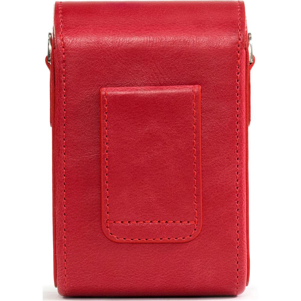 MegaGear Leather Camera Case with Strap for Panasonic Lumix ZS200, TZ200, Leica C-Lux