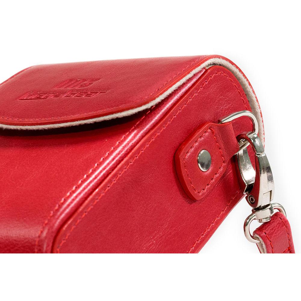 MegaGear Leather Camera Case with Strap for Panasonic Lumix ZS200, TZ200, Leica C-Lux