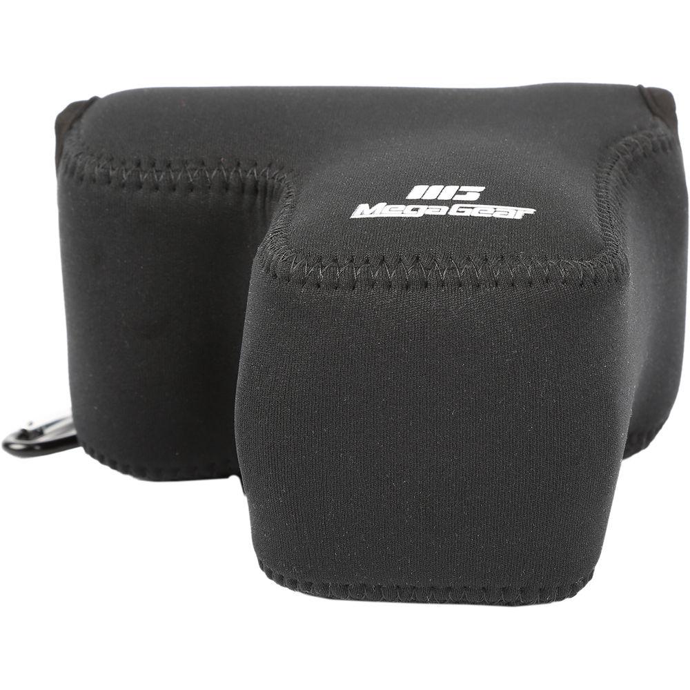 MegaGear MG1009 Ultra Light Neoprene Case with Carabiner for Sony a6500 with 16-70mm