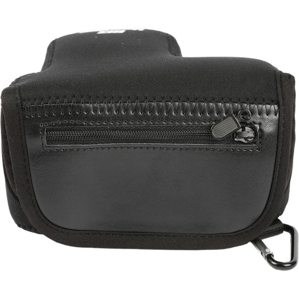 MegaGear MG1009 Ultra Light Neoprene Case with Carabiner for Sony a6500 with 16-70mm