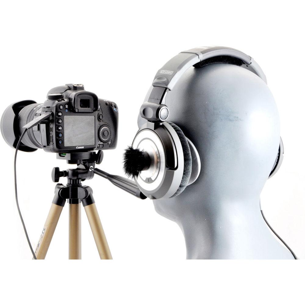 MicW Binaural Microphone Headphones for 3D Recording