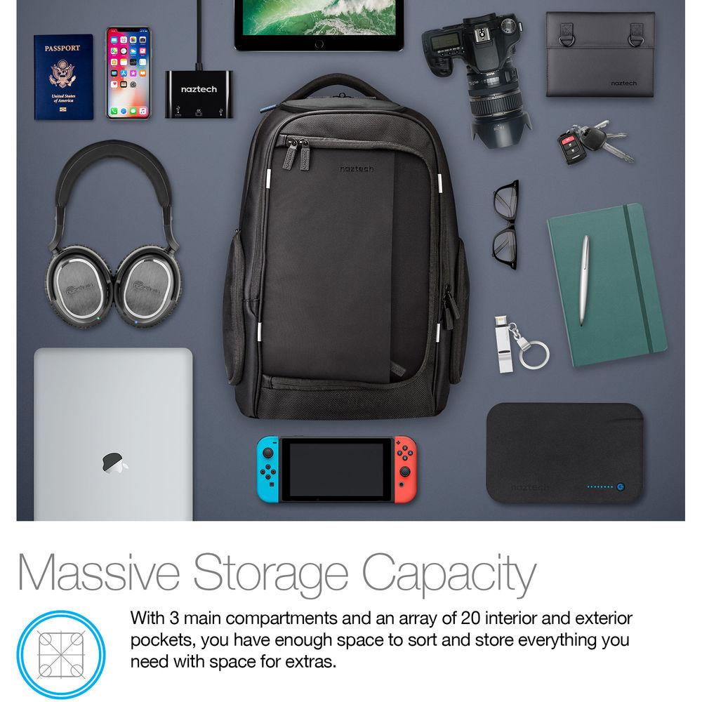 Naztech SmartPack Multi-Utility Travel Bag