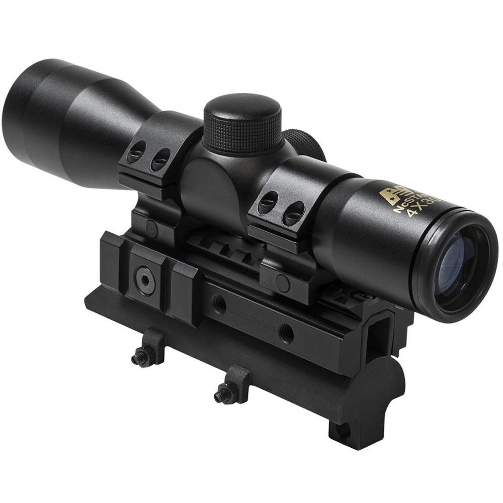 NcSTAR 4x30 Compact Riflescope with SKS Tri-Rail Mount Combo