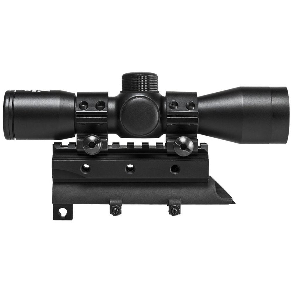 NcSTAR 4x30 Compact Riflescope with SKS Tri-Rail Mount Combo