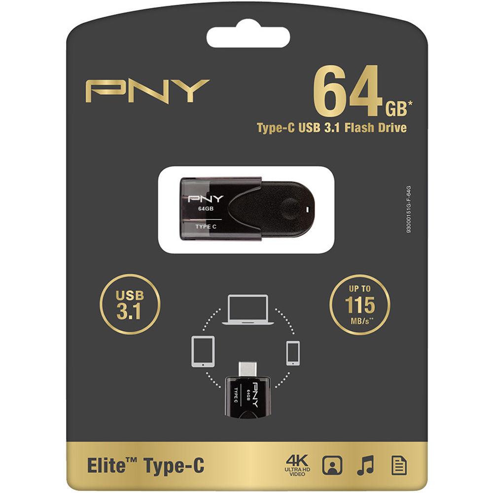 PNY Technologies Elite USB 3.1 Type-C Flash Drive