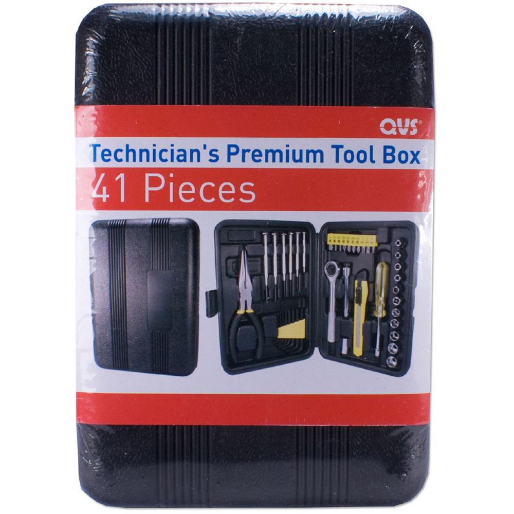 QVS 41-Piece Technician's Premium Tool Box, QVS, 41-Piece, Technician's, Premium, Tool, Box