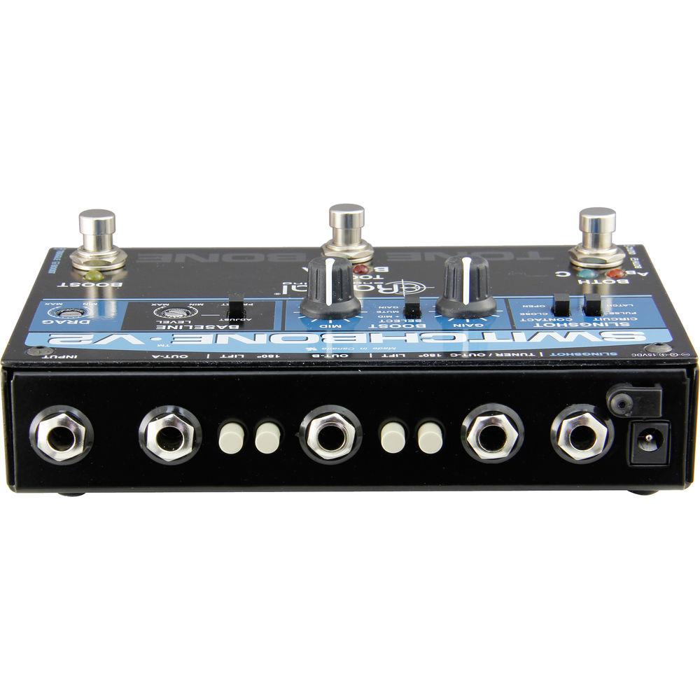 Radial Engineering Switchbone V2 ABY C Amp Selector with Power Boost, Drag Control and More