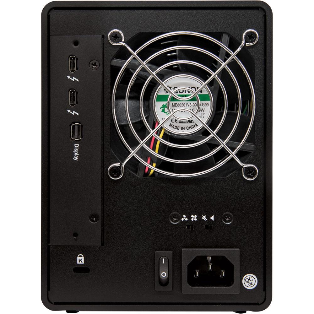 Rocstor Rocpro T34 40TB 4-Bay Thunderbolt 3 RAID Array