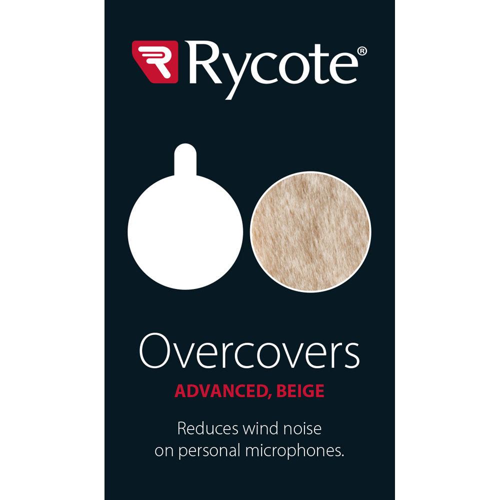 Rycote Overcovers Advanced, Wind Covers & Adhesive Mounts for Lavalier Mics
