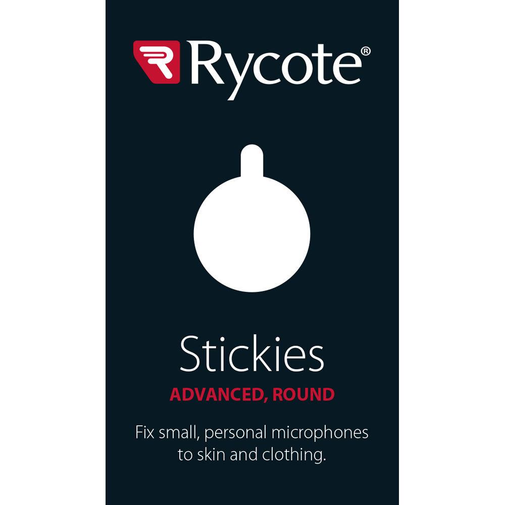 Rycote Stickies Round Advanced, Adhesive Pads