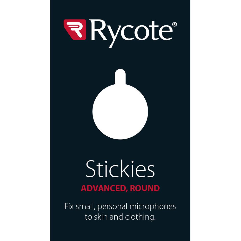 Rycote Stickies Round Advanced, Adhesive Pads