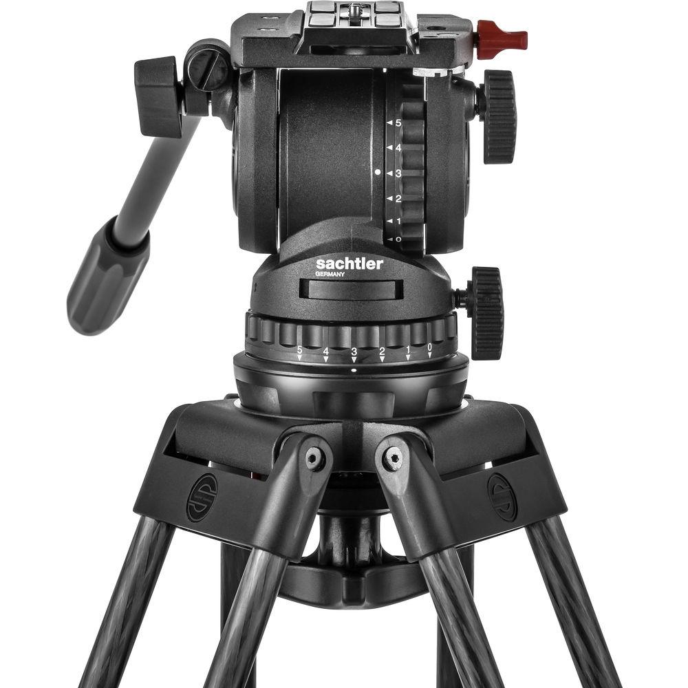 Sachtler FSB 10 ENG 2 MCF Carbon Fiber Tripod System with Sideload Plate