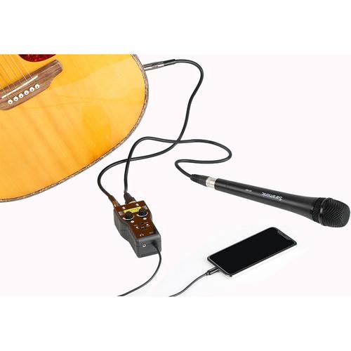 Saramonic SmartRig Di, Two-Channel Mic and Guitar Interface with Lightning Connector for iOS Devices