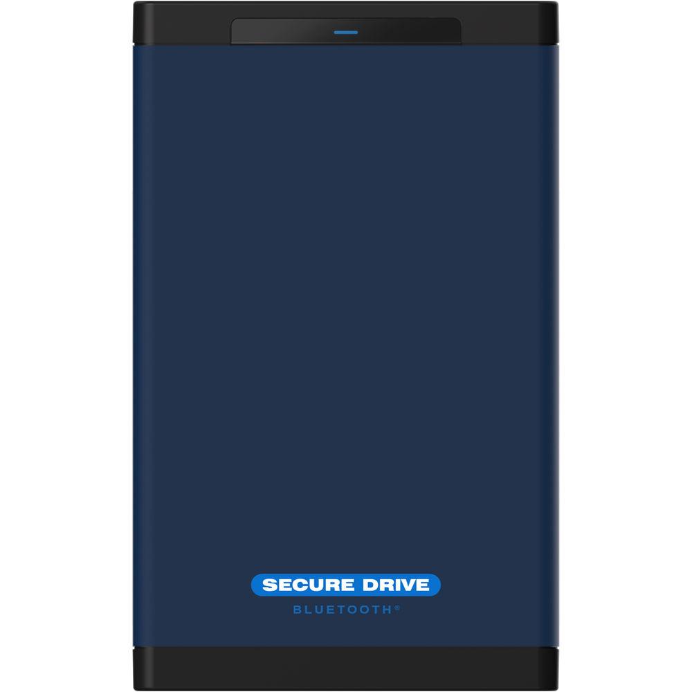 SecureData SecureDrive BT 500GB Encrypted SSD with Bluetooth Authentication
