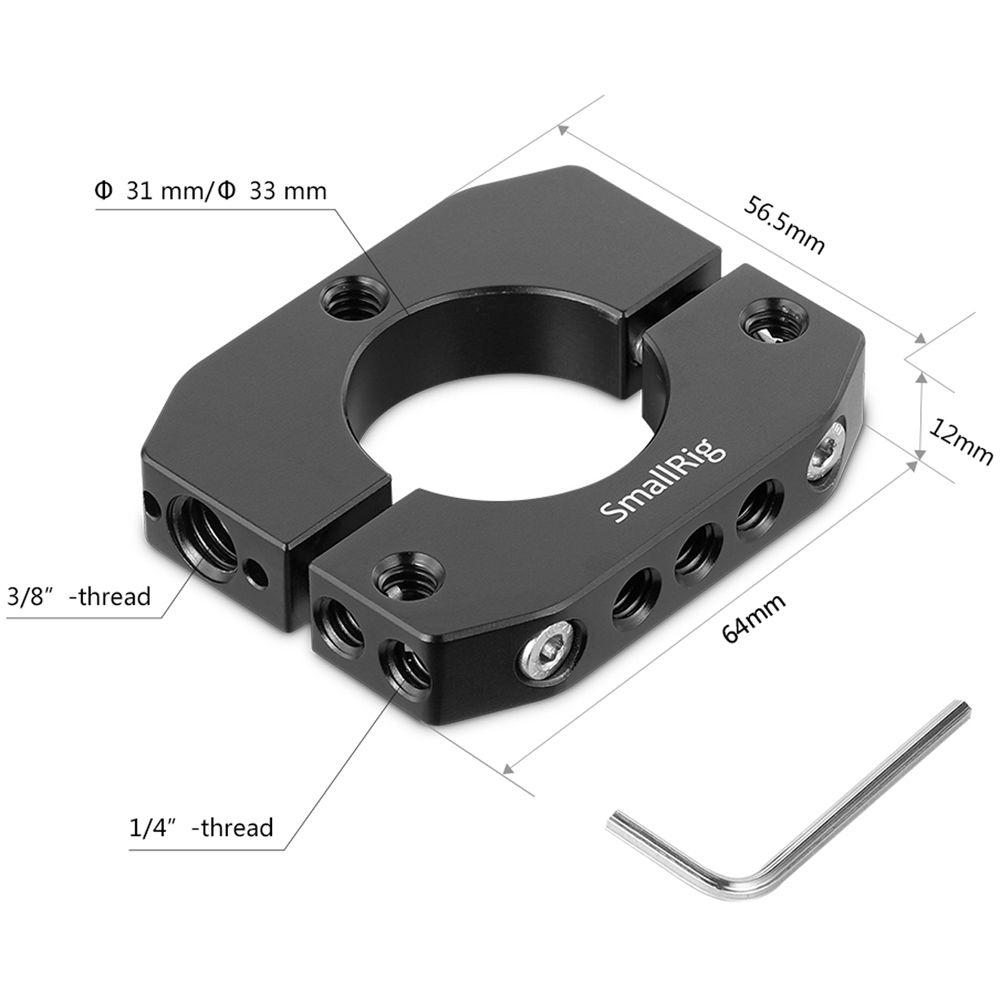 SmallRig Rod Clamp for Zhiyun Tech Crane V2 Crane Plus
