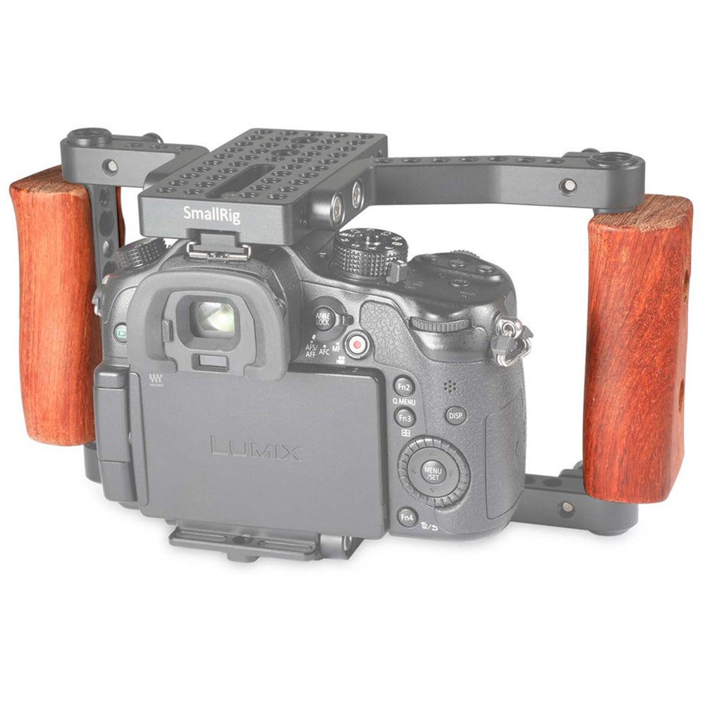 SmallRig Wooden Handle Kit for DSLR VersaFrame Cage