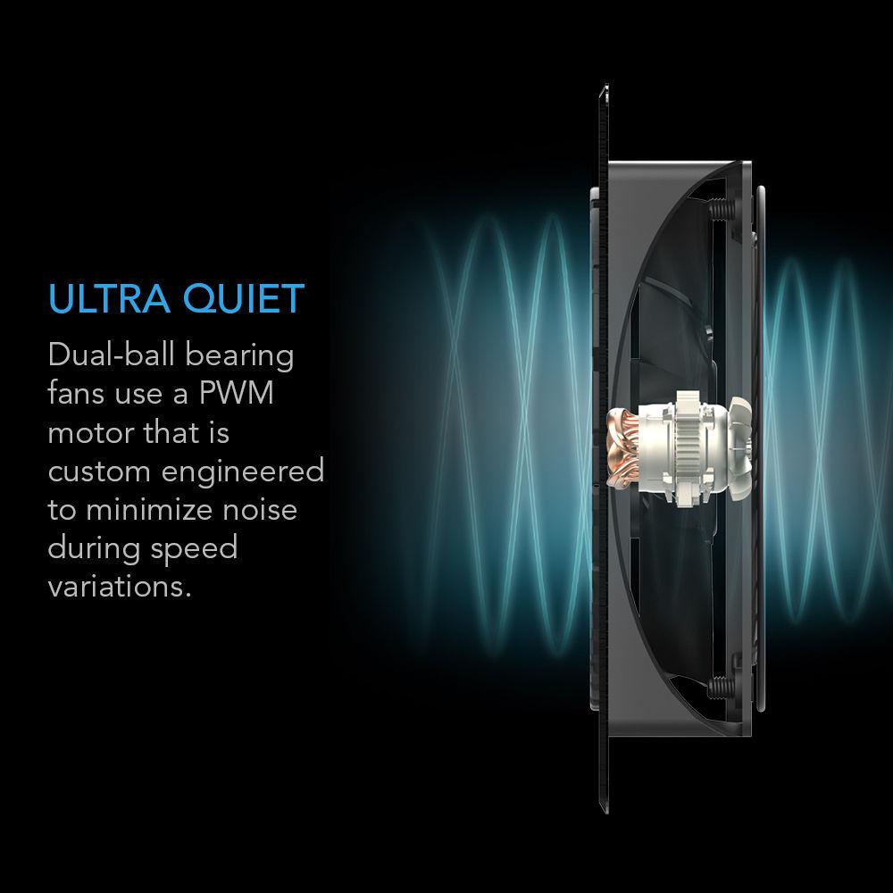 AC Infinity AIRPLATE T3 A V Cabinet Single-Fan Cooling System