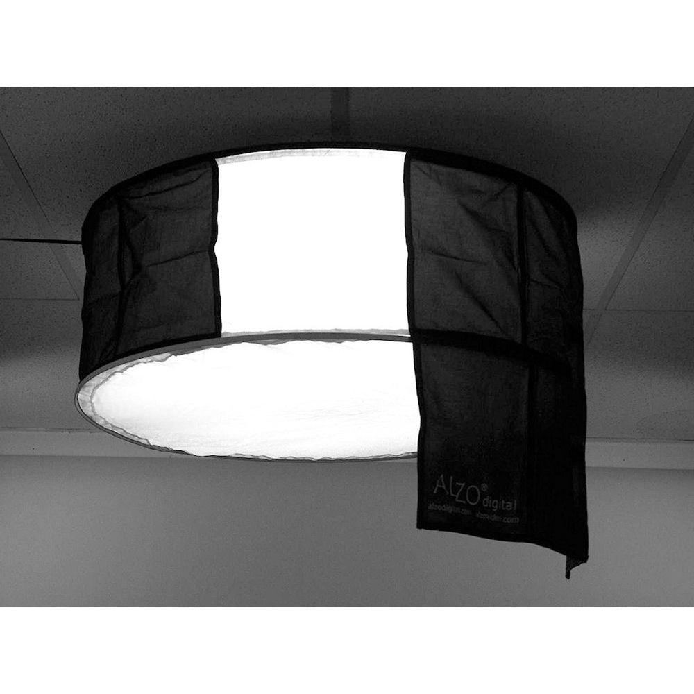 ALZO Drum Overhead Light with 4 CFL Bulbs