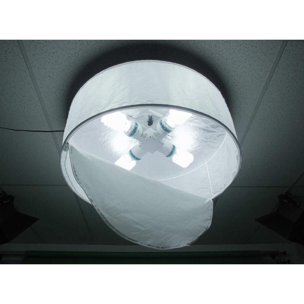 ALZO Drum Overhead Light with 4 CFL Bulbs