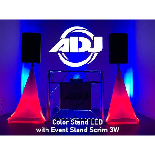 American DJ Color Stand LED Speaker Stand with Color LEDs and IR Control