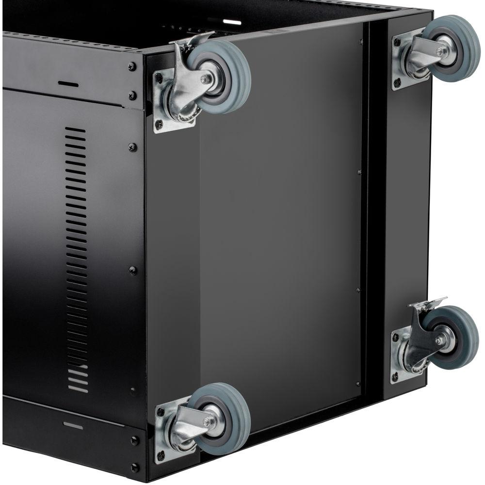 Auray ERS- 12U Steel Equipment Rack with 3" Casters