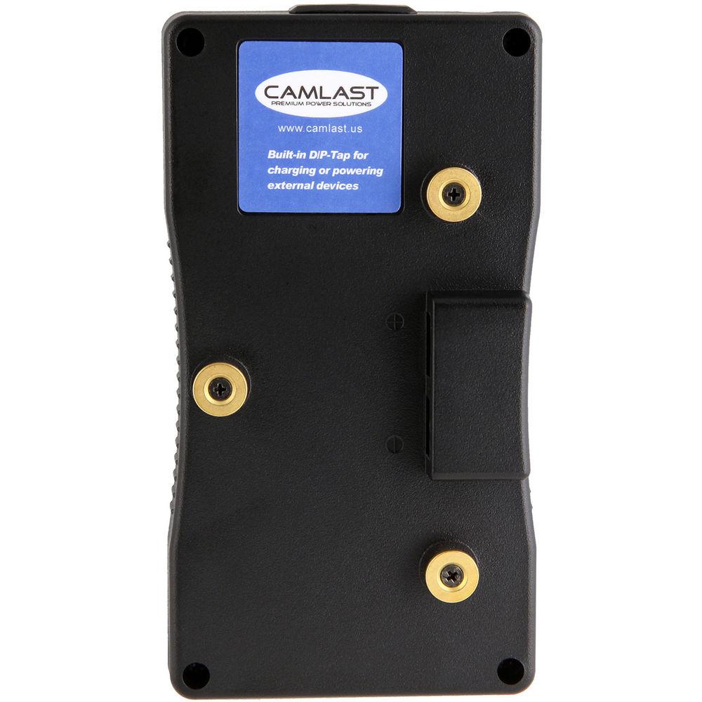 CAMLAST 260Wh 14.8V Gold Mount Battery with LCD Display for Professional Camcorders & VTRs