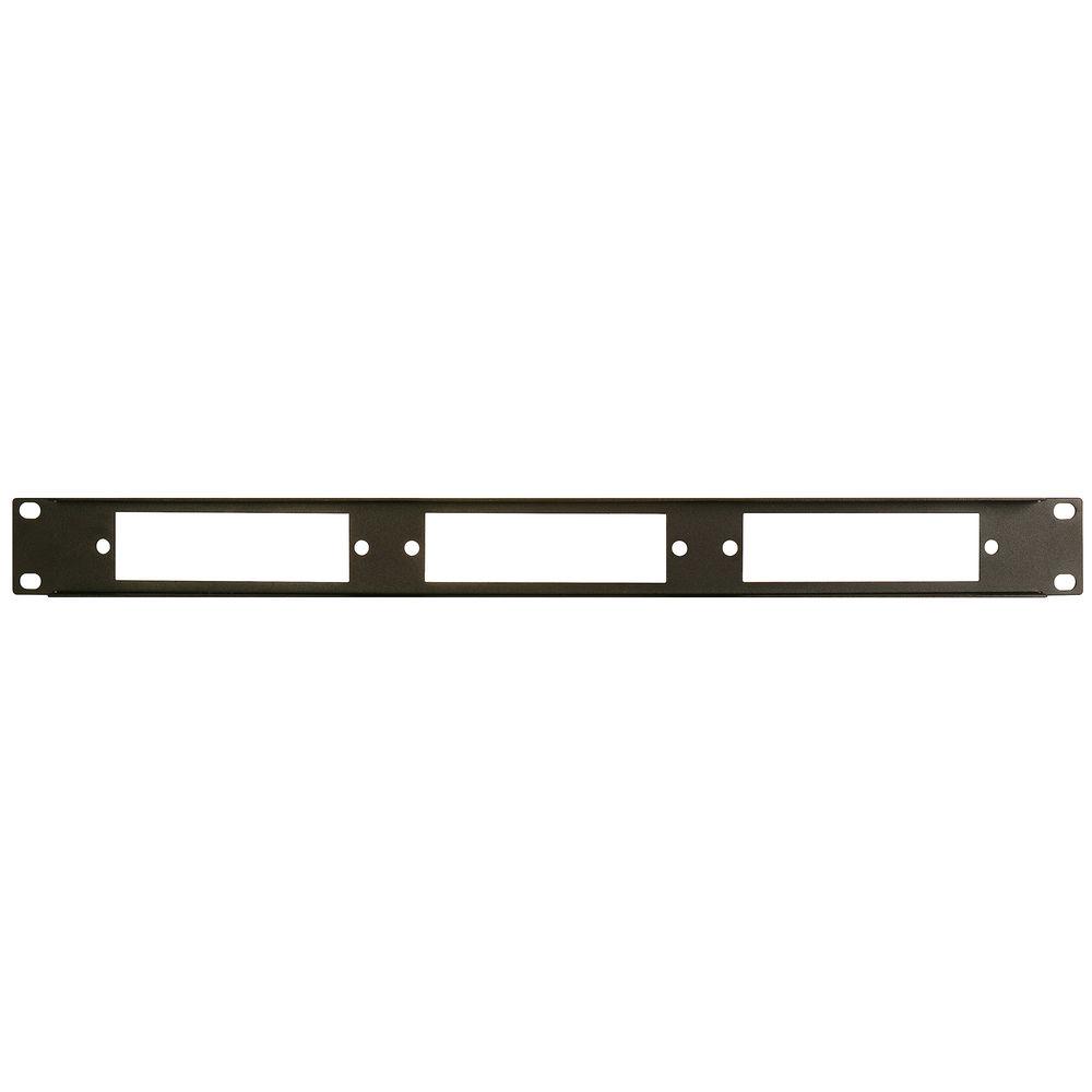 Camplex 19" Rack Mount Panel for 3 Fiber Adapter Modules