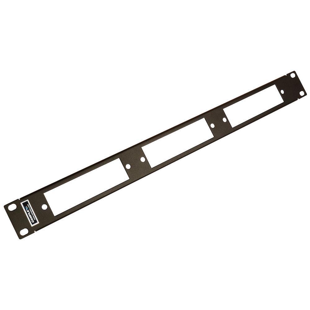 Camplex 19" Rack Mount Panel for 3 Fiber Adapter Modules